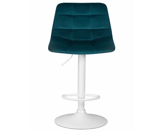 Стул барный DOBRIN TAILOR WHITE, морской волны велюр (MJ9-99), Вариант: морской волны велюр (MJ9-99), изображение 6 | Интернет магазин мебели и декора LifeDekor