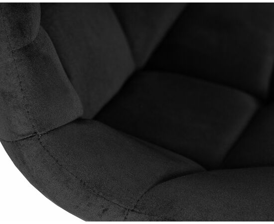 Стул барный DOBRIN TAILOR WHITE, черный велюр (MJ9-101), Вариант: черный велюр (MJ9-101), изображение 8 | Интернет магазин мебели и декора LifeDekor