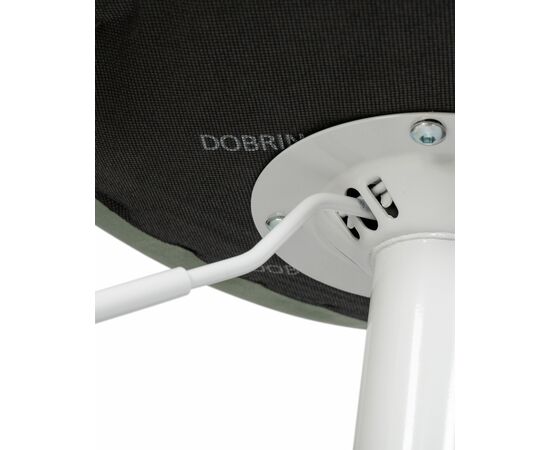 Стул барный DOBRIN TAILOR WHITE, пудрово-мятный велюр (MJ9-87), Вариант: пудрово-мятный велюр (MJ9-87), изображение 7 | Интернет магазин мебели и декора LifeDekor