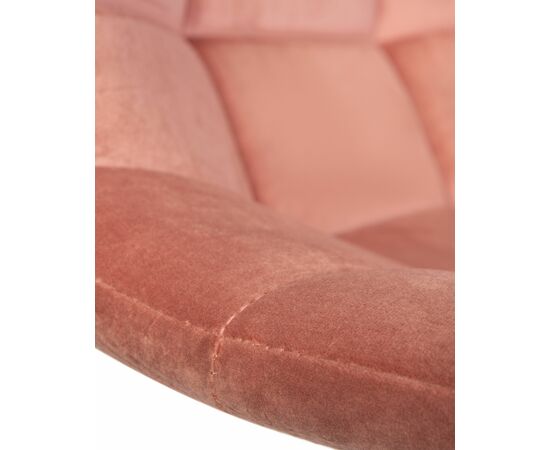 Стул барный DOBRIN TAILOR WHITE, пудрово-розовый велюр (MJ9-32), Вариант: пудрово-розовый велюр (MJ9-32), изображение 9 | Интернет магазин мебели и декора LifeDekor
