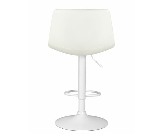 Стул барный DOBRIN TAILOR WHITE, белый PU, Вариант: белый PU, изображение 5 | Интернет магазин мебели и декора LifeDekor