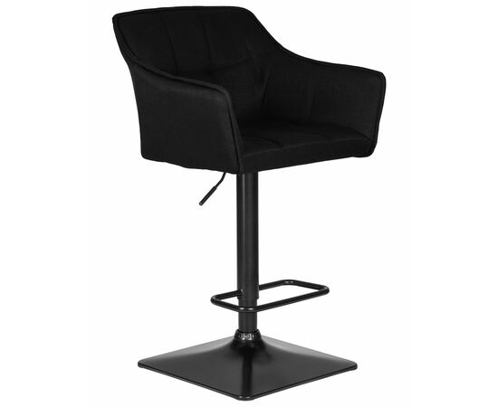 Стул барный DOBRIN RALF, черный (LAR-106D-28), Вариант: черный (LAR-106D-28), изображение 2 | Интернет магазин мебели и декора LifeDekor