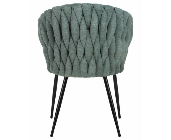 Стул обеденный DOBRIN MATILDA, зеленая ткань (LAR 275-23), Вариант: зеленая ткань (LAR 275-23), изображение 5 | Интернет магазин мебели и декора LifeDekor