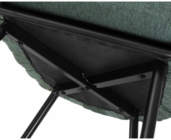 Стул обеденный DOBRIN MATILDA, зеленая ткань (LAR 275-23), Вариант: зеленая ткань (LAR 275-23), изображение 10 | Интернет магазин мебели и декора LifeDekor