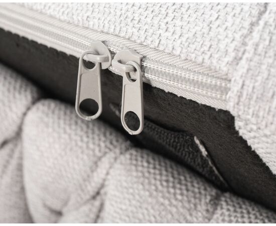 Стул обеденный DOBRIN MATILDA, серая ткань (LAR 275-17), Вариант: серая ткань (LAR 275-17), изображение 12 | Интернет магазин мебели и декора LifeDekor