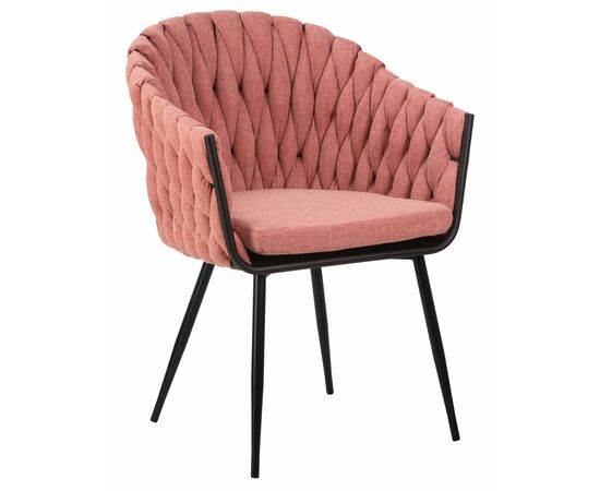 Стул обеденный DOBRIN MATILDA, розовая ткань (LAR 275-10), Вариант: розовая ткань (LAR 275-10) | Интернет магазин мебели и декора LifeDekor