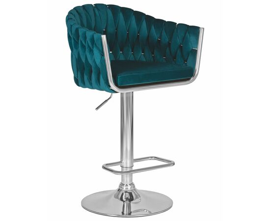 Стул барный DOBRIN MARCEL, морской волны велюр (MJ9-99), Вариант: морской волны велюр (MJ9-99) | Интернет магазин мебели и декора LifeDekor
