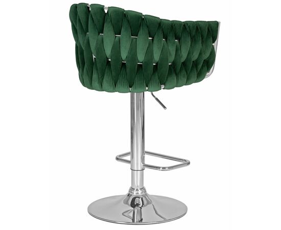 Стул барный DOBRIN MARCEL, зеленый велюр (MJ9-88), Вариант: зеленый велюр (MJ9-88), изображение 4 | Интернет магазин мебели и декора LifeDekor