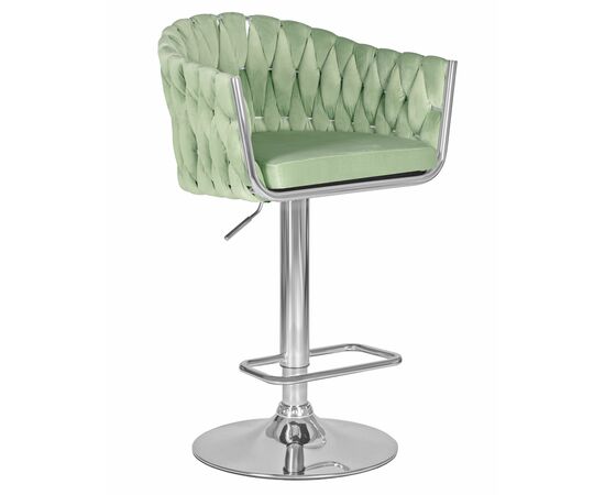 Стул барный DOBRIN MARCEL, пудрово-мятный велюр (MJ9-87), Вариант: пудрово-мятный велюр (MJ9-87) | Интернет магазин мебели и декора LifeDekor