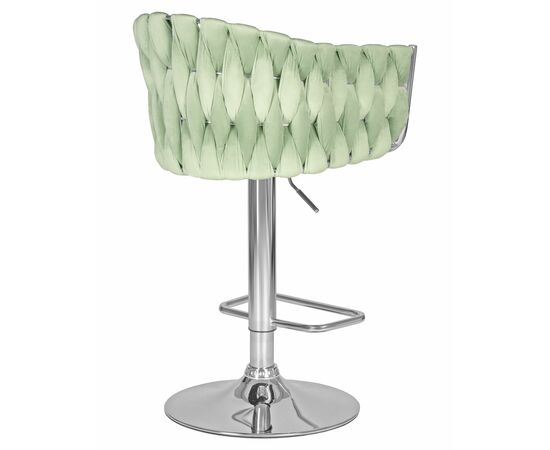 Стул барный DOBRIN MARCEL, пудрово-мятный велюр (MJ9-87), Вариант: пудрово-мятный велюр (MJ9-87), изображение 4 | Интернет магазин мебели и декора LifeDekor