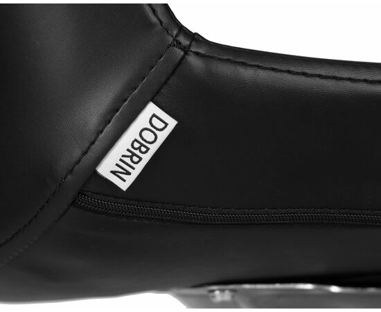 Стул барный DOBRIN ALDO, черный PU YP33-19, основание из нержавеющей стали, Вариант: черный PU YP33-19, основание из нержавеющей стали, изображение 12 | Интернет магазин мебели и декора LifeDekor