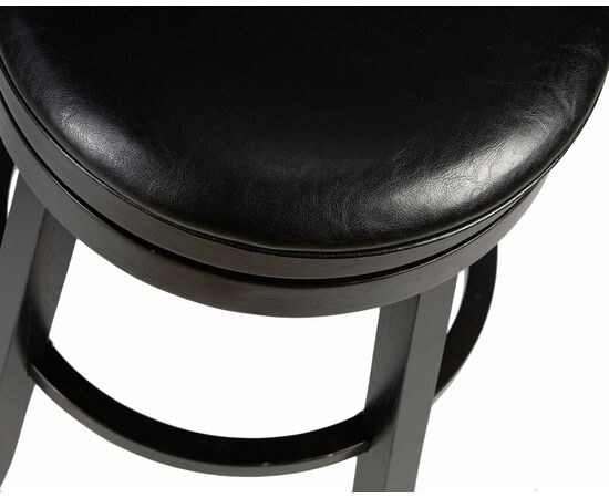 Вращающийся полубарный стул DOBRIN TONY COUNTER, капучино, черный, Вариант: капучино, чёрный, изображение 9 | Интернет магазин мебели и декора LifeDekor