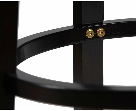 Вращающийся полубарный стул DOBRIN TONY COUNTER, капучино, черный, Вариант: капучино, чёрный, изображение 10 | Интернет магазин мебели и декора LifeDekor