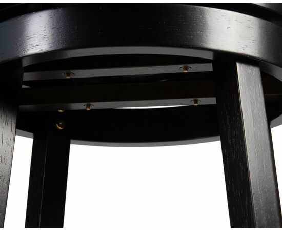 Вращающийся полубарный стул DOBRIN TONY COUNTER, капучино, черный, Вариант: капучино, чёрный, изображение 11 | Интернет магазин мебели и декора LifeDekor