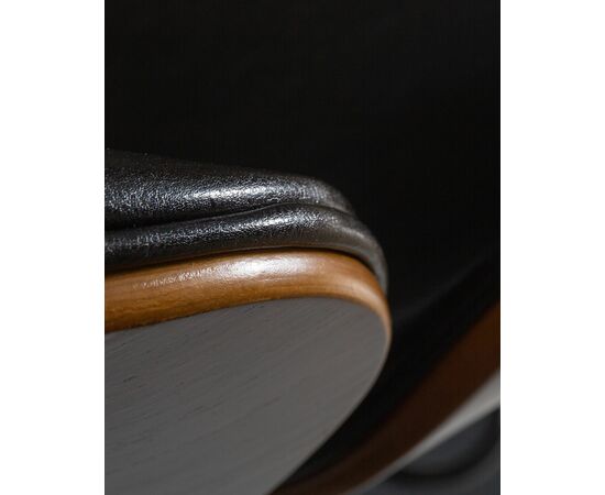 Стул барный DOBRIN JACK BLACK, цвет черный глянец PU ABD 002, Вариант: цвет черный глянец PU ABD 002, изображение 2 | Интернет магазин мебели и декора LifeDekor