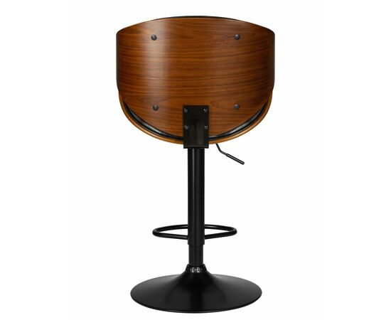 Стул барный DOBRIN JACK BLACK, цвет черный глянец PU ABD 002, Вариант: цвет черный глянец PU ABD 002, изображение 7 | Интернет магазин мебели и декора LifeDekor