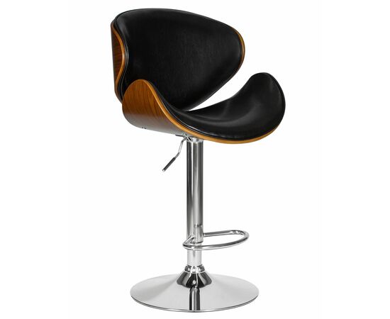 Стул барный DOBRIN JACK, цвет черный глянец PU ABD 002, Вариант: цвет черный глянец PU ABD 002, изображение 2 | Интернет магазин мебели и декора LifeDekor