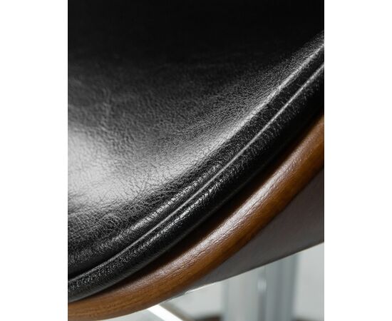 Стул барный DOBRIN JACK, цвет черный глянец PU ABD 002, Вариант: цвет черный глянец PU ABD 002, изображение 8 | Интернет магазин мебели и декора LifeDekor