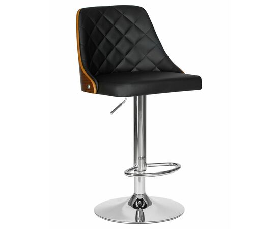 Стул барный DOBRIN MARTIN, цвет черный PU ABA 001, Вариант: цвет черный PU ABA 001 | Интернет магазин мебели и декора LifeDekor