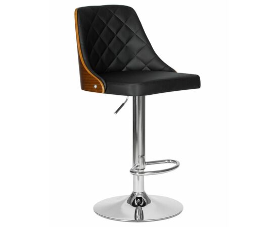 Стул барный DOBRIN MARTIN, цвет черный PU ABA 001, Вариант: цвет черный PU ABA 001, изображение 4 | Интернет магазин мебели и декора LifeDekor