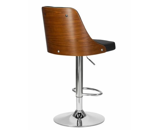 Стул барный DOBRIN MARTIN, цвет черный PU ABA 001, Вариант: цвет черный PU ABA 001, изображение 6 | Интернет магазин мебели и декора LifeDekor