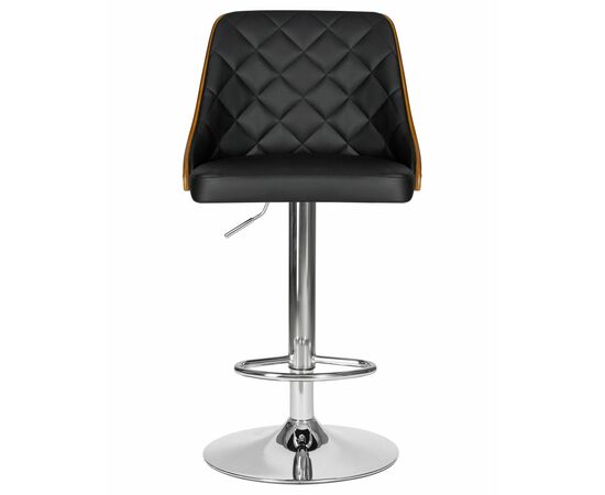 Стул барный DOBRIN MARTIN, цвет черный PU ABA 001, Вариант: цвет черный PU ABA 001, изображение 9 | Интернет магазин мебели и декора LifeDekor