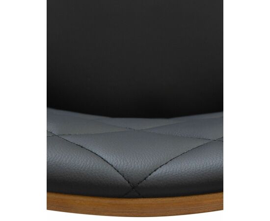 Стул барный DOBRIN MARTIN, цвет черный PU ABA 001, Вариант: цвет черный PU ABA 001, изображение 11 | Интернет магазин мебели и декора LifeDekor