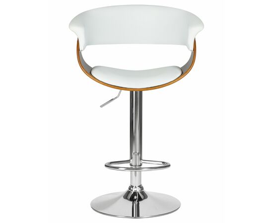 Стул барный DOBRIN OSTIN, цвет белый PU ABA 008, Вариант: цвет белый PU ABA 008, изображение 6 | Интернет магазин мебели и декора LifeDekor