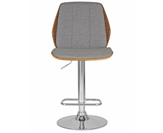 Стул барный DOBRIN PETER, серая ткань AAA 001, Вариант: серая ткань AAA 001, изображение 6 | Интернет магазин мебели и декора LifeDekor