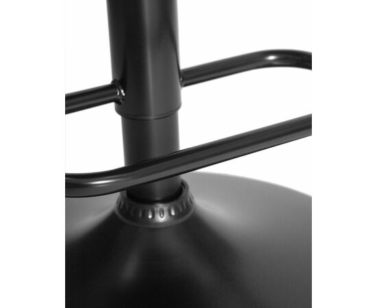 Стул барный DOBRIN MORGAN, цвет черный глянец PU ABD 002, Вариант: цвет черный глянец PU ABD 002, изображение 10 | Интернет магазин мебели и декора LifeDekor