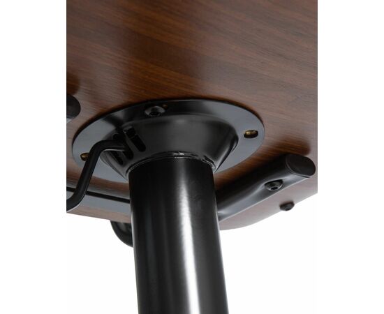 Стул барный DOBRIN MORGAN, цвет черный глянец PU ABD 002, Вариант: цвет черный глянец PU ABD 002, изображение 11 | Интернет магазин мебели и декора LifeDekor