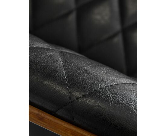 Стул барный DOBRIN MORGAN, цвет черный глянец PU ABD 002, Вариант: цвет черный глянец PU ABD 002, изображение 9 | Интернет магазин мебели и декора LifeDekor