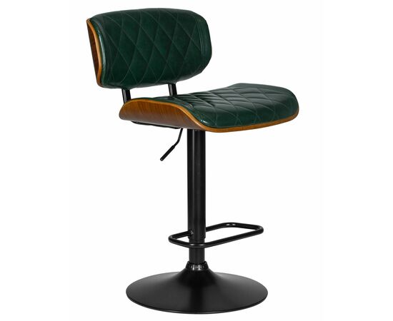 Стул барный DOBRIN MORGAN, цвет зеленый глянец PU 1890-14, Вариант: цвет зеленый глянец PU 1890-14, изображение 2 | Интернет магазин мебели и декора LifeDekor