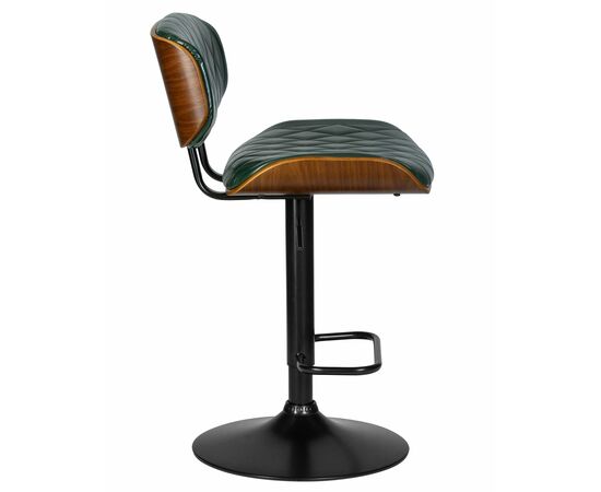 Стул барный DOBRIN MORGAN, цвет зеленый глянец PU 1890-14, Вариант: цвет зеленый глянец PU 1890-14, изображение 3 | Интернет магазин мебели и декора LifeDekor