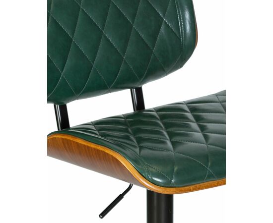 Стул барный DOBRIN MORGAN, цвет зеленый глянец PU 1890-14, Вариант: цвет зеленый глянец PU 1890-14, изображение 7 | Интернет магазин мебели и декора LifeDekor