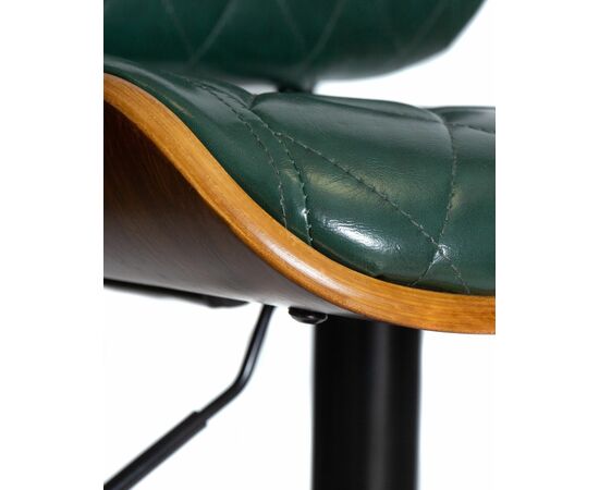 Стул барный DOBRIN MORGAN, цвет зеленый глянец PU 1890-14, Вариант: цвет зеленый глянец PU 1890-14, изображение 8 | Интернет магазин мебели и декора LifeDekor