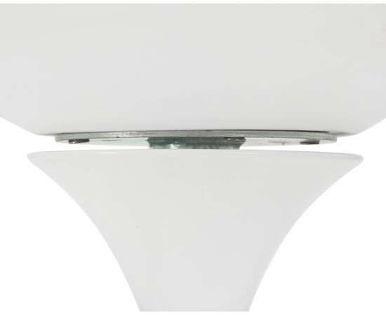 Стул обеденный DOBRIN TULIP, белое основание, цвет белый (W-02), Вариант: белое основание, цвет белый (W-02), изображение 8 | Интернет магазин мебели и декора LifeDekor