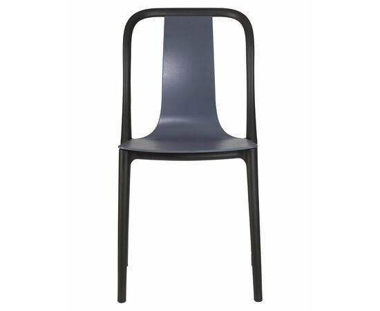 Стул обеденный DOBRIN ADAM, черный/серо-голубой, Вариант: черный/серо-голубой, изображение 6 | Интернет магазин мебели и декора LifeDekor