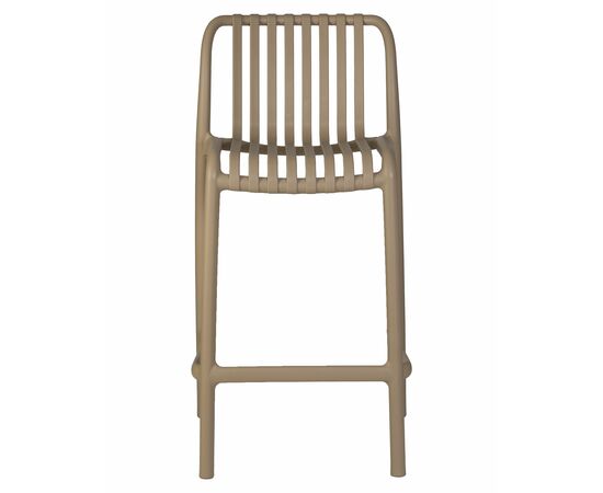 Стул полубарный DOBRIN CHLOE, бежевый, Вариант: бежевый, изображение 6 | Интернет магазин мебели и декора LifeDekor