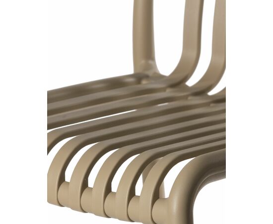 Стул полубарный DOBRIN CHLOE, бежевый, Вариант: бежевый, изображение 9 | Интернет магазин мебели и декора LifeDekor