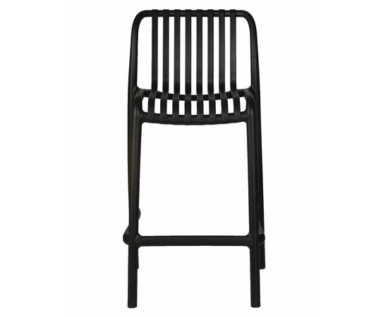 Стул полубарный DOBRIN CHLOE, черный, Вариант: чёрный, изображение 6 | Интернет магазин мебели и декора LifeDekor