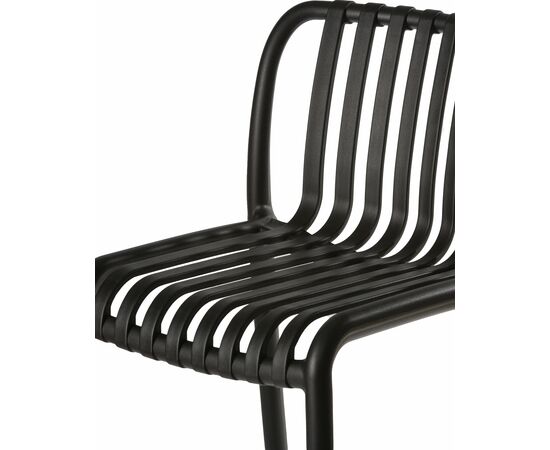 Стул полубарный DOBRIN CHLOE, черный, Вариант: чёрный, изображение 8 | Интернет магазин мебели и декора LifeDekor