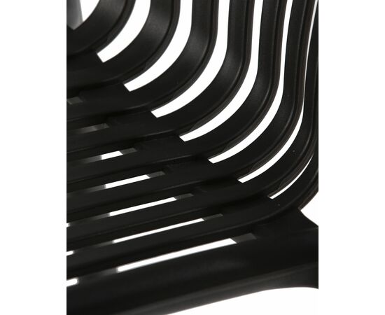 Стул полубарный DOBRIN CHLOE, черный, Вариант: чёрный, изображение 9 | Интернет магазин мебели и декора LifeDekor