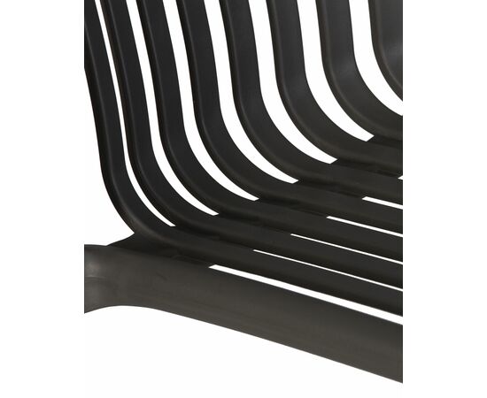 Стул полубарный DOBRIN CHLOE, темно-серый, Вариант: темно-серый, изображение 10 | Интернет магазин мебели и декора LifeDekor