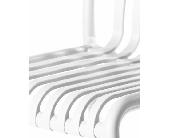 Стул полубарный DOBRIN CHLOE, белый, Вариант: белый, изображение 9 | Интернет магазин мебели и декора LifeDekor