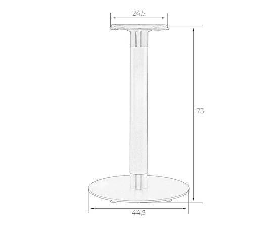 Подстолье обеденное DOBRIN LORENZO, изображение 8 | Интернет магазин мебели и декора LifeDekor