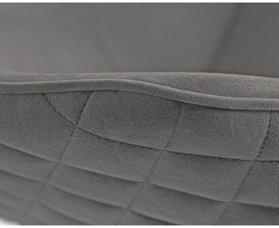 Стул обеденный DOBRIN STELLA, ЭМАЛЬ ЧЕРНЫЙ МУАР велюр Catania Chocolate, изображение 9 | Интернет магазин мебели и декора LifeDekor