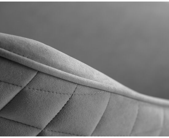 Стул обеденный DOBRIN STELLA, ЭМАЛЬ ЧЕРНЫЙ МУАР велюр Catania Stone, изображение 9 | Интернет магазин мебели и декора LifeDekor