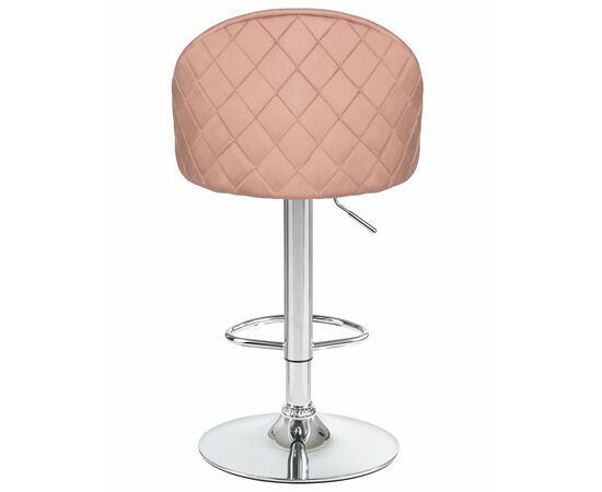 Стул барный DOBRIN MILANA, пудрово-розовый велюр (MJ9-32), Вариант: пудрово-розовый велюр (MJ9-32), изображение 5 | Интернет магазин мебели и декора LifeDekor