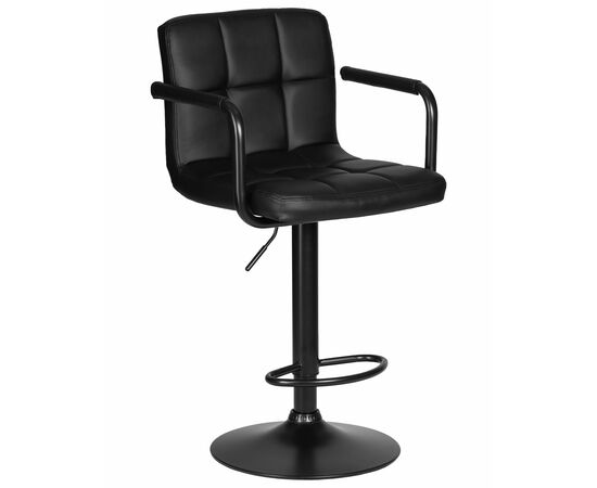 Стул барный DOBRIN KRUGER ARM BLACK, черный, Вариант: чёрный | Интернет магазин мебели и декора LifeDekor